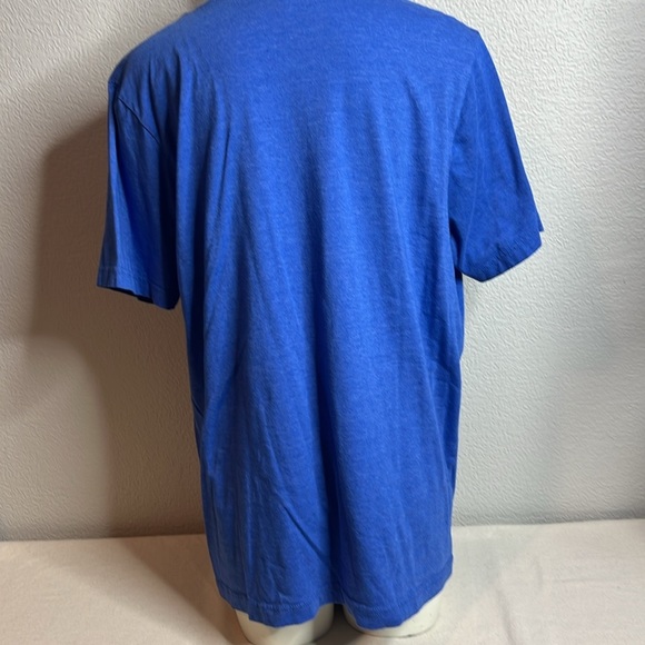 Blue V-Neck T-Shirt - Picture 2 of 6